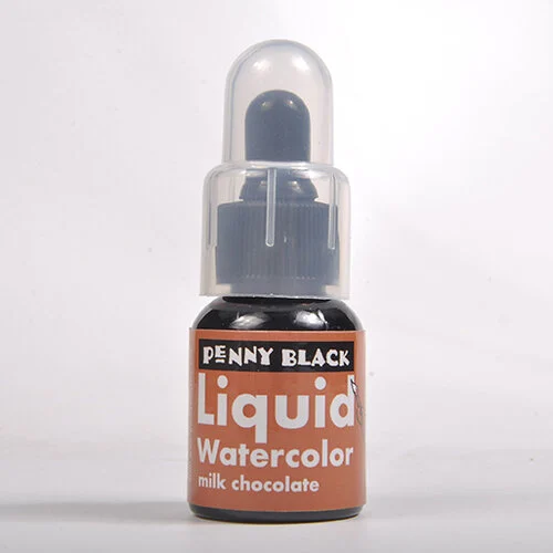 Penny Black - Liquid Watercolor Ink - Milk Chocolate