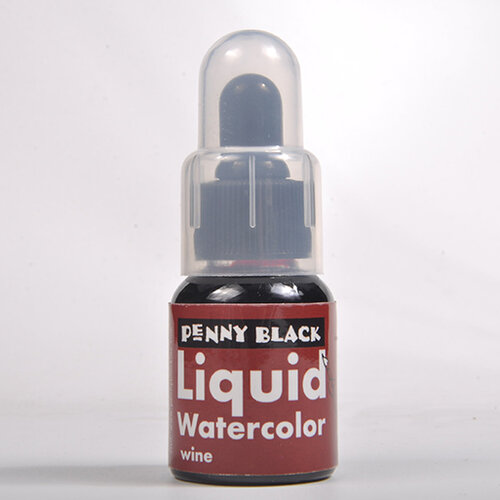 Penny Black - Liquid Watercolor Ink - Wine 1 Penny Black - Liquid Watercolor Ink - Wine