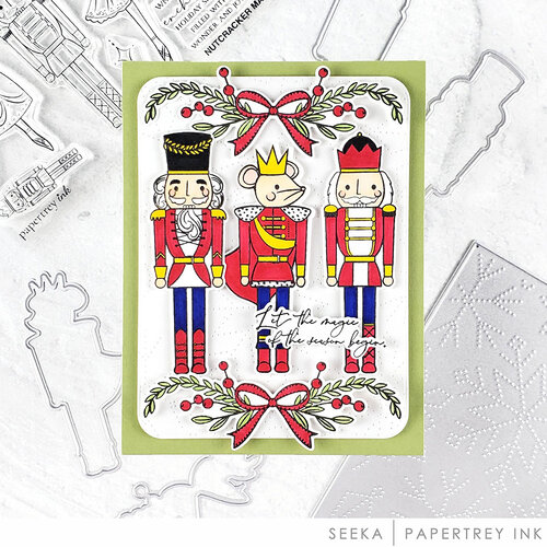 Papertrey Ink - Metal Dies - Nutcracker Magic