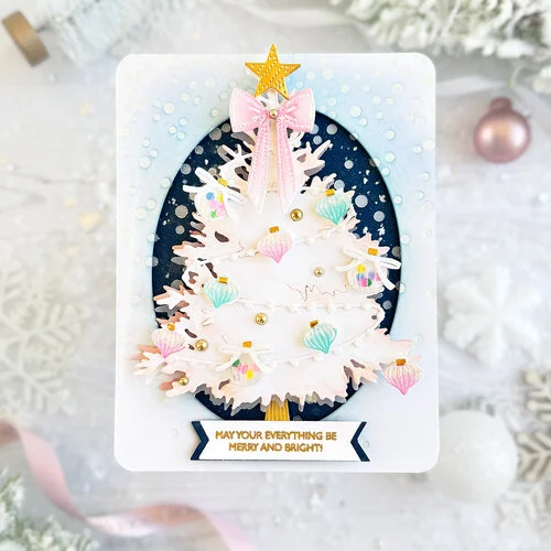 Papertrey Ink - Metal Dies - Build-A-Christmas Tree