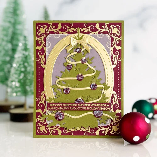 Papertrey Ink - Metal Dies - Build-A-Christmas Tree