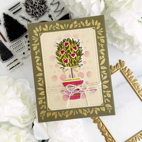 Papertrey Ink - Hot Foil Plate - Fresh Greens