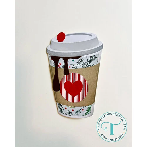 Trinity Stamps - Dies - Take-Out Coffee Cup 3 Trinity Stamps - Dies - Take-Out Coffee Cup