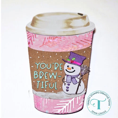 Trinity Stamps - Dies - Take-Out Coffee Cup 4 Trinity Stamps - Dies - Take-Out Coffee Cup
