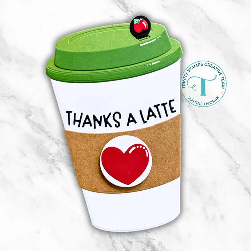 Trinity Stamps - Dies - Take-Out Coffee Cup 7 Trinity Stamps - Dies - Take-Out Coffee Cup
