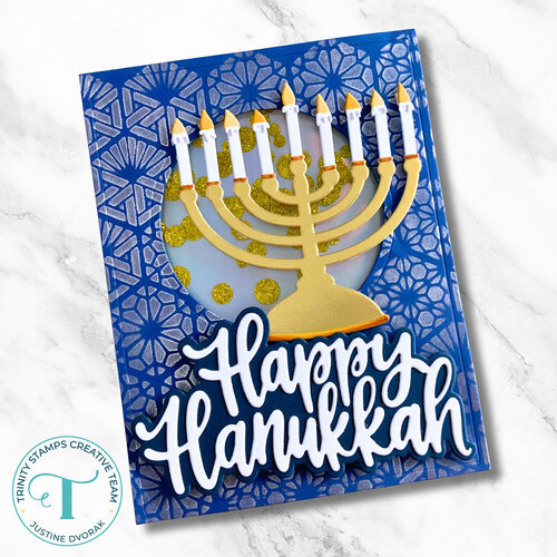 Trinity Stamps - Dies - Little Menorah 2 Trinity Stamps - Dies - Little Menorah