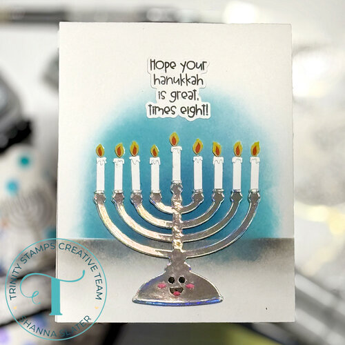 Trinity Stamps - Dies - Little Menorah 3 Trinity Stamps - Dies - Little Menorah