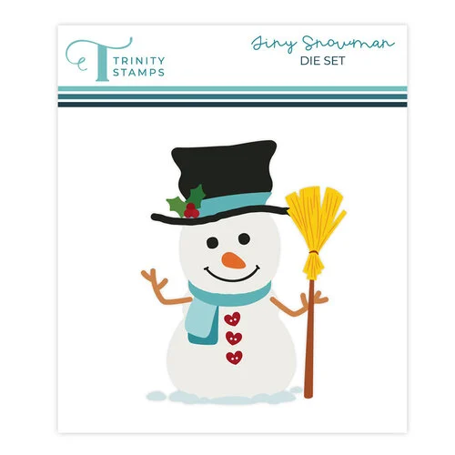 Trinity Stamps - Dies - Tiny Snowman 1 Trinity Stamps - Dies - Tiny Snowman