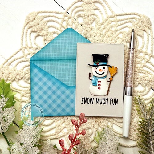 Trinity Stamps - Dies - Tiny Snowman 3 Trinity Stamps - Dies - Tiny Snowman