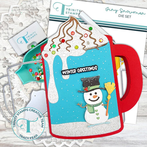 Trinity Stamps - Dies - Tiny Snowman 4 Trinity Stamps - Dies - Tiny Snowman