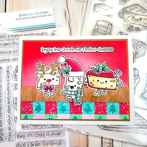 Trinity Stamps - Dies - Festivi-Cheese 2 Trinity Stamps - Dies - Festivi-Cheese