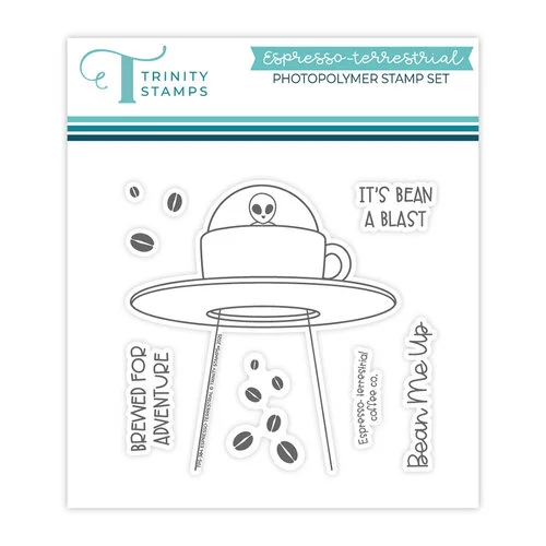 Trinity Stamps - Clear Photopolymer Stamps - Espresso-Terrestrial 1 Trinity Stamps - Clear Photopolymer Stamps - Espresso-Terrestrial