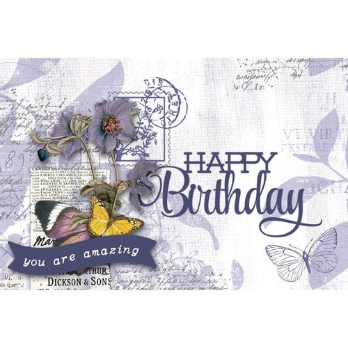 Arden Creative Studio - Maker Series Collection - Clear Photopolymer Stamps - Letter Box Postmarks