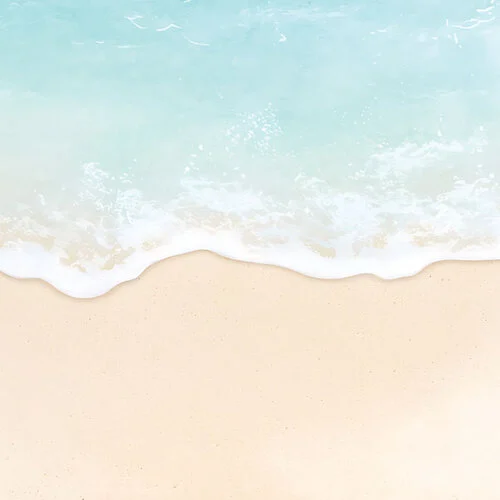 Scrapbook Customs - 12 x 12 Double Sided Paper - Beach Wave 3 Scrapbook Customs - 12 x 12 Double Sided Paper - Beach Wave