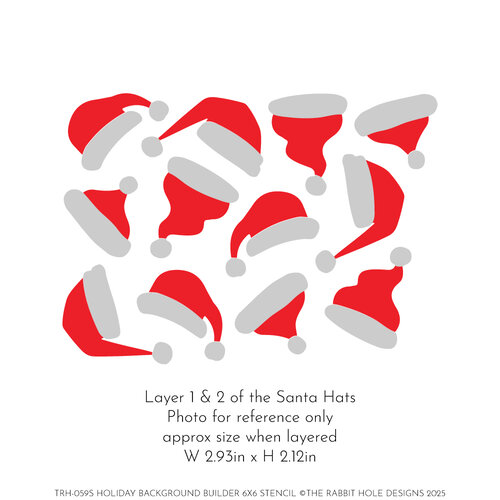 The Rabbit Hole Designs - Stencils - Holiday Background Builder