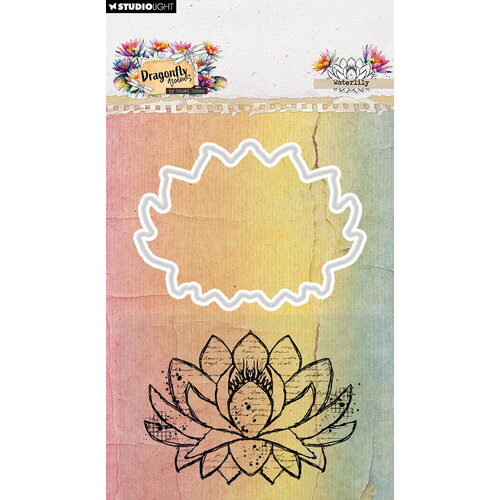 Studio Light - Dragonfly Collection - Stamp And Die Sets - Waterlily