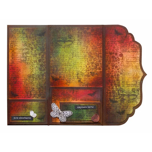 Studio Light - Grunge Collection - Die-Cut Paper Pad - Elements 5 Studio Light - Grunge Collection - Die-Cut Paper Pad - Elements