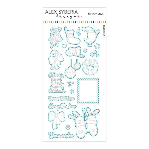Alex Syberia Designs - Dies - Merry Mail 1 Alex Syberia Designs - Dies - Merry Mail