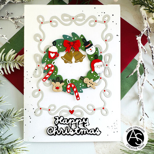 Alex Syberia Designs - Dies - Festive Tree And Wreath