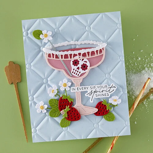 Spellbinders - Happier Hour Collection - Etched Dies - Sip Sip Ole' 7 Spellbinders - Happier Hour Collection - Etched Dies - Sip Sip Ole'
