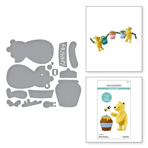 Spellbinders - Stitched Classic Pooh Collection - Etched Dies 1 Spellbinders - Stitched Classic Pooh Collection - Etched Dies