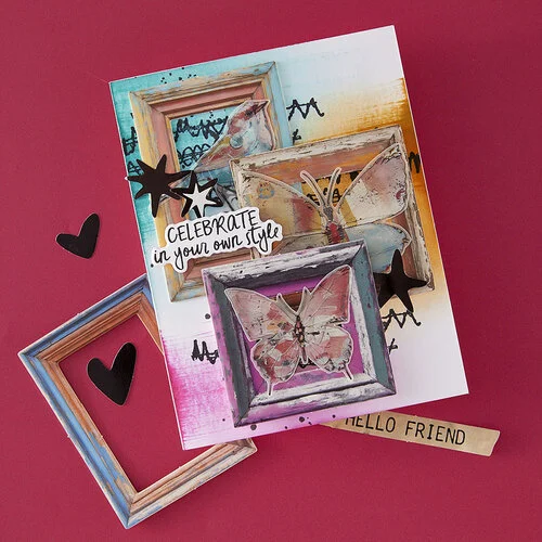 Spellbinders - Beautifully Imperfect Collection - Embellishishments - Chipboard Frames - 6 Pieces 3 Spellbinders - Beautifully Imperfect Collection - Embellishishments - Chipboard Frames - 6 Pieces