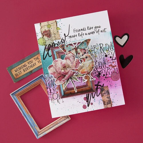 Spellbinders - Beautifully Imperfect Collection - Rub-On Transfers - Beautifully Imperfect 4 Spellbinders - Beautifully Imperfect Collection - Rub-On Transfers - Beautifully Imperfect