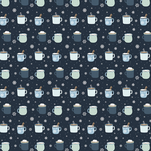 Echo Park - Winter Collection - 12 x 12 Double Sided Paper - Winter Gingham