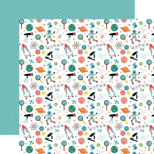 Echo Park - Field Trip Collection - 12 X 12 Double Sided Paper - Science Essentials 1 Echo Park - Field Trip Collection - 12 X 12 Double Sided Paper - Science Essentials