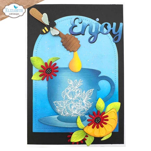 Elizabeth Craft Designs - Romantic Revival Collection - Dies - Tea Time 5 Elizabeth Craft Designs - Romantic Revival Collection - Dies - Tea Time