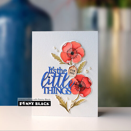 Penny Black - Creative Dies - Poppies Cut Out