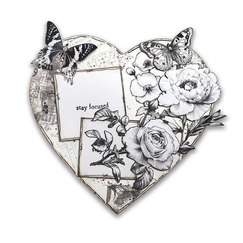 AALL and Create - Whispering Botanica Collection - Rub-On Transfers - Fly Around