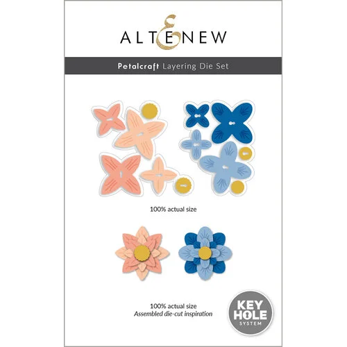 Altenew - Layering Dies - Petalcraft 1 Altenew - Layering Dies - Petalcraft