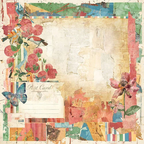 Graphic 45 - Journaling Through Time Collection - 12 x 12 Double Sided Paper - Journaling Through Time Layout 2 Graphic 45 - Journaling Through Time Collection - 12 x 12 Double Sided Paper - Journaling Through Time Layout