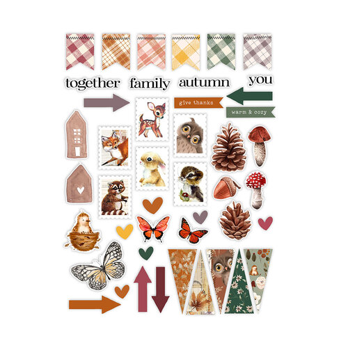 Pretty Little Studio - Ginger Snap Collection - Die-Cuts - Potpourri Mix 4 Pretty Little Studio - Ginger Snap Collection - Die-Cuts - Potpourri Mix