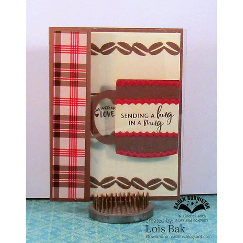 Karen Burniston - Clear Photopolymer Stamps - Coffee Chat