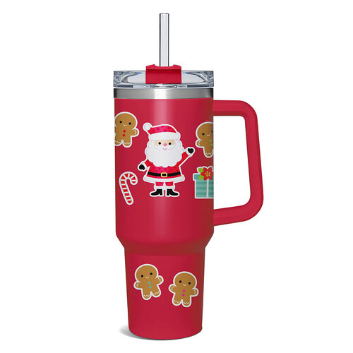 Doodlebug Design - Oh What Fun Collection - Stickers - Doodles - Hey Santa 2 Doodlebug Design - Oh What Fun Collection - Stickers - Doodles - Hey Santa