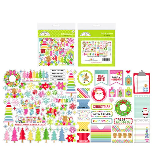 Doodlebug Design - Oh What Fun Collection - Ephemera - Bits And Pieces 1 Doodlebug Design - Oh What Fun Collection - Ephemera - Bits And Pieces
