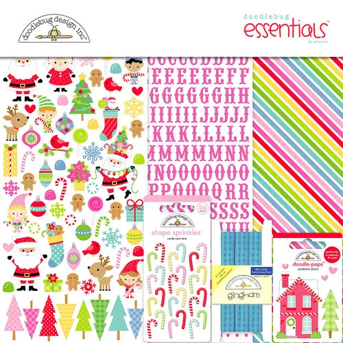 Doodlebug Design - Oh What Fun Collection - Essentials Kit