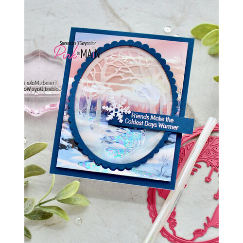 Pink and Main - Dies - Oval Forest View 2 Pink and Main - Dies - Oval Forest View