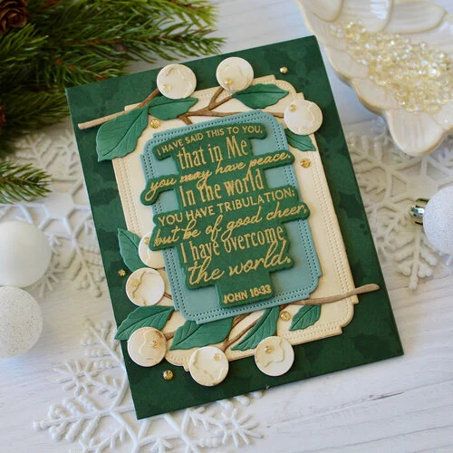 Papertrey Ink - Clear Photopolymer Stamps - Reflections - John 16 2 Papertrey Ink - Clear Photopolymer Stamps - Reflections - John 16