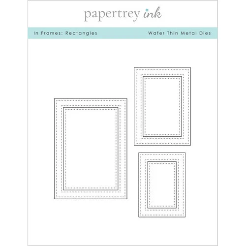 Papertrey Ink - Metal Dies - In Frames - Rectangles 1 Papertrey Ink - Metal Dies - In Frames - Rectangles