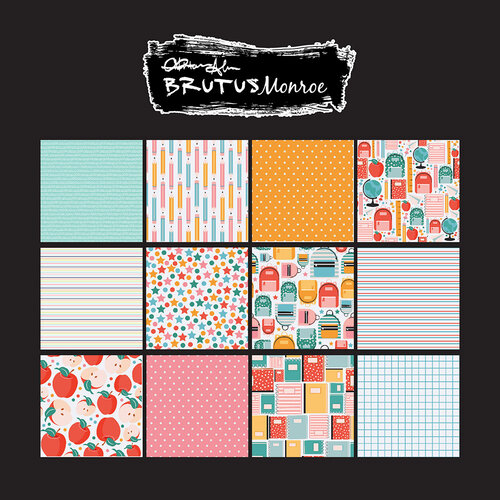 Brutus Monroe - 6 x 6 Paper Pack - Study Hall
