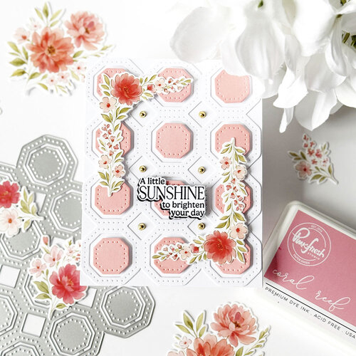 Pinkfresh Studio - Flourish & Grow Collection - Dies - Peony Glow 3 Pinkfresh Studio - Flourish & Grow Collection - Dies - Peony Glow