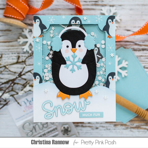 Pretty Pink Posh - Dies - Penguin Holder 2 Pretty Pink Posh - Dies - Penguin Holder