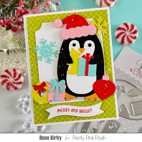 Pretty Pink Posh - Dies - Penguin Holder 3 Pretty Pink Posh - Dies - Penguin Holder