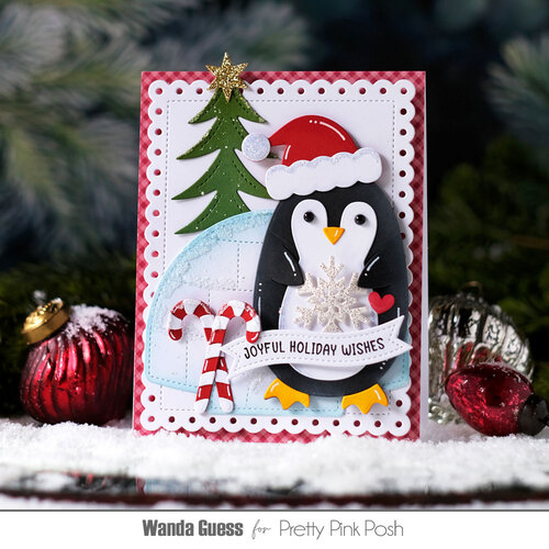 Pretty Pink Posh - Dies - Penguin Holder 8 Pretty Pink Posh - Dies - Penguin Holder