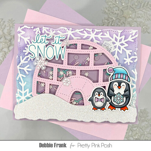 Pretty Pink Posh - Dies - Snowy Hills Borders 4 Pretty Pink Posh - Dies - Snowy Hills Borders