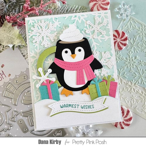 Pretty Pink Posh - Dies - Snowy Hills Borders 8 Pretty Pink Posh - Dies - Snowy Hills Borders