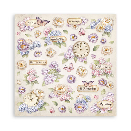 Stamperia - Quiet Days Collection - 12 x 12 Paper Pad 14 Stamperia - Quiet Days Collection - 12 x 12 Paper Pad